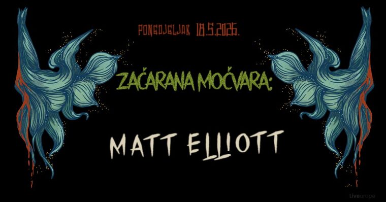 Ambietalni folk koncert – Matt Elliot u Začaranoj Močvari