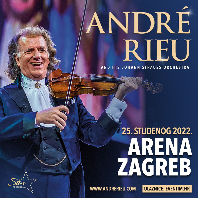 Andre Rieu ponovno u Areni Zagreb!