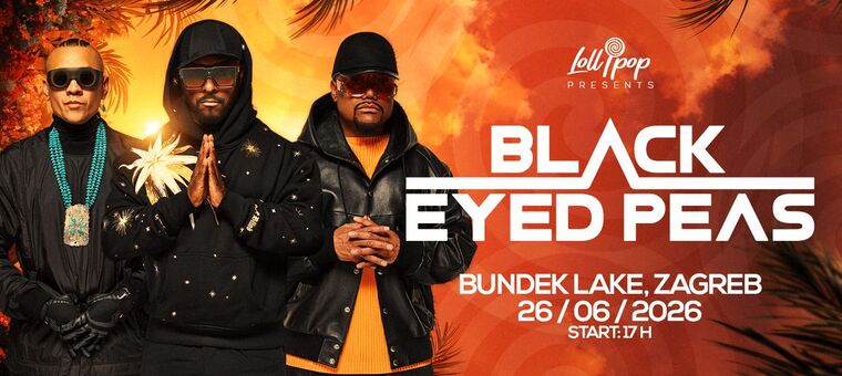 Black Eyed Peas u lipnju premijerno u Zagrebu