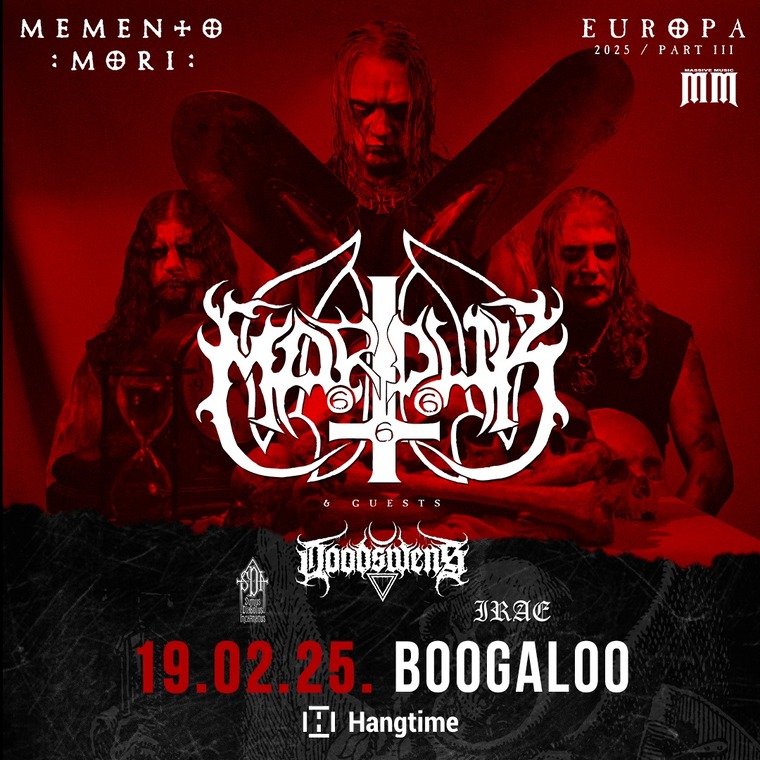 Black metal velikani Marduk sredinom veljače u Boogaloou!