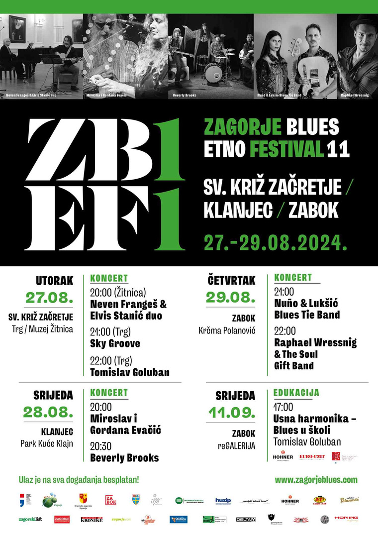 Bliži se 11. Zagorje blues etno festival 