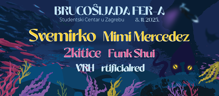  Brucošijada FER-a otkrila prvi val izvođača