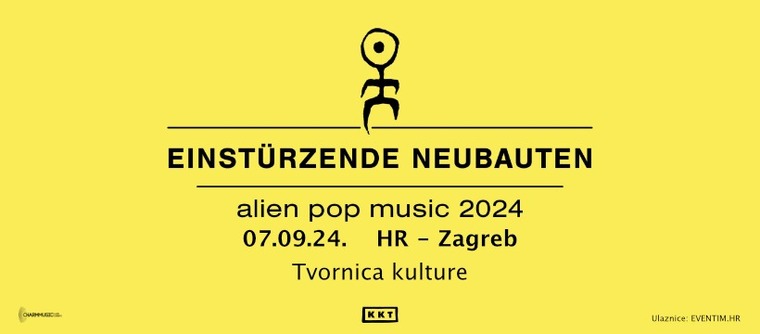 Einstürzende Neubauten - pioniri alternativne glazbe u zagrebačkoj Tvornici kulture
