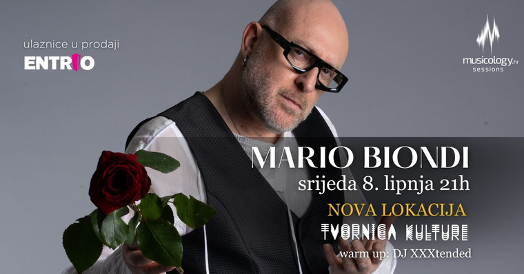 Koncert Marija Biondija preseljen je u Tvornicu kulture