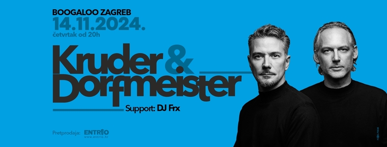 Kruder & Dorfmeister slave 30 godina karijere u klubu Boogaloo