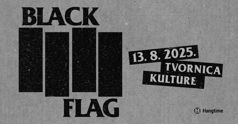 Kultni hardcore punkeri Black Flag premijerno u Hrvatskoj