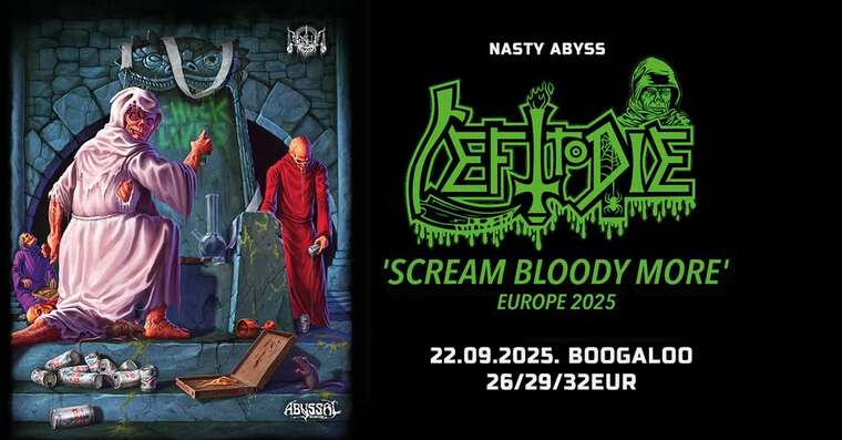 Left to Die (USA) u Boogaloo donosi čistu esenciju death metala!
