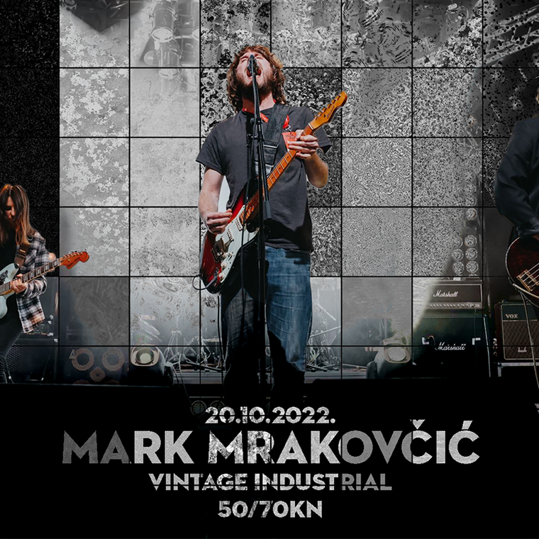Mark Mrakovčić sutra u Vintage Industrial Baru