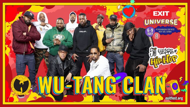 Na EXIT dolazi najveća hip-hop grupa svih vremena - Wu-Tang Clan