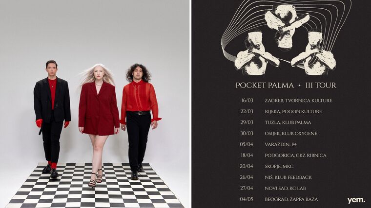 pocket palma iz Zagreba kreće na koncertnu turneju diljem regije