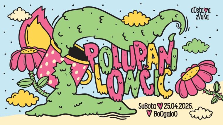 Polupani Lončić donosi sedam i pol sati punk rocka u Klub Boogaloo 25. travnja!