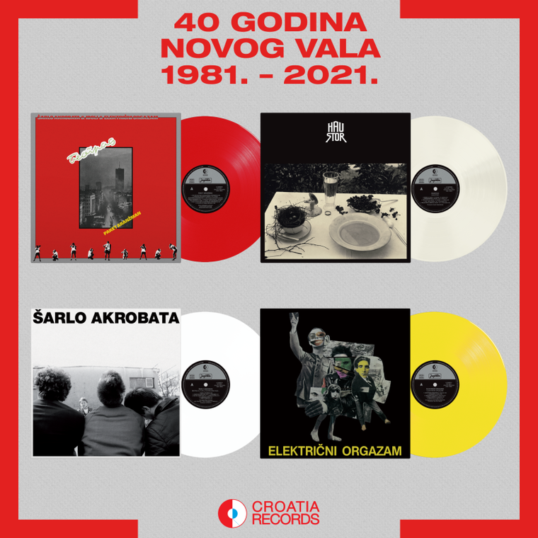 Poslušajte remasterirane albume Šarla akrobate, Električnog orgazma i Haustora