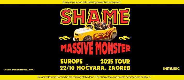 Post punk koncert u Močvari – shame