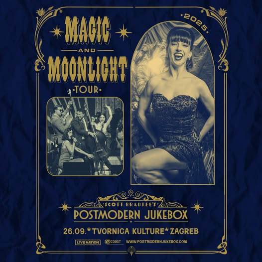 Postmodern Jukebox vraćaju se u Zagreb u okviru turneje „Magic & Moonlight“ 