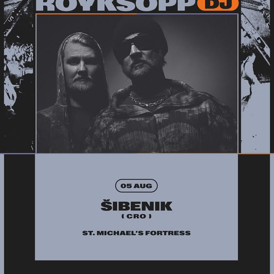 Röyksopp dolazi u Šibenik