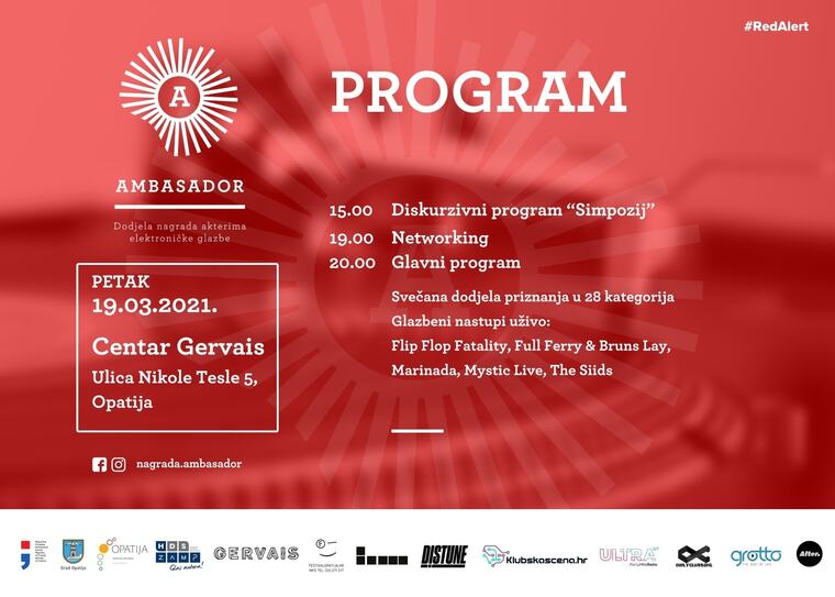 Simpozij je novi diskurzivni program koji će se održati u petak uoči dodjele nagrada Ambasador
