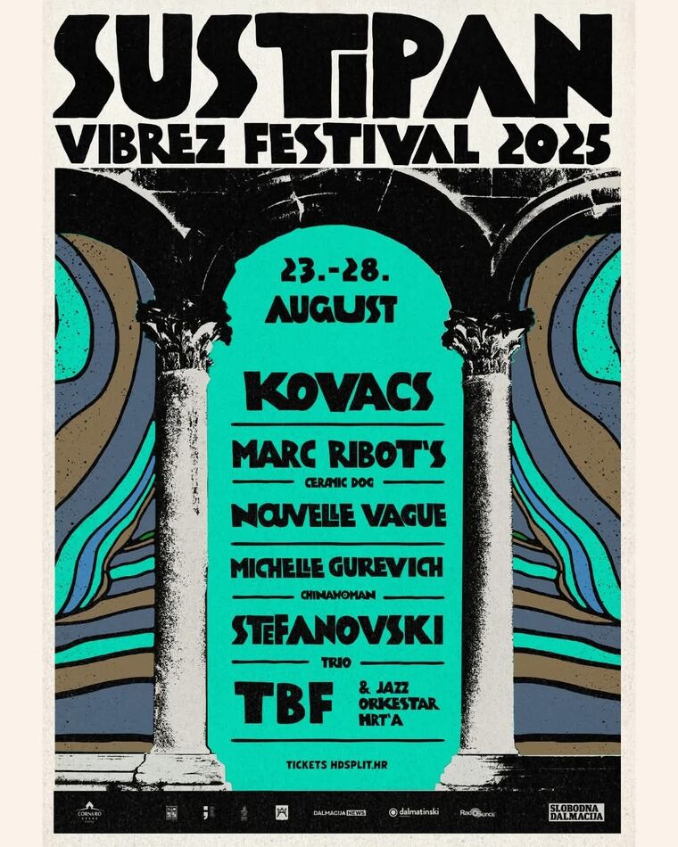 Sustipan Vibrez Festival 2025. – neviđen spoj prirodne ljepote i vrhunskih izvođača svjetske i popularne glazbe