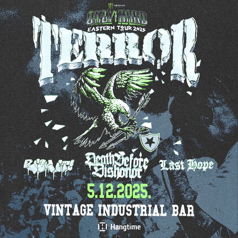 Terror i Death Before Dishonor početkom prosinca u Vintageu, early bird već rasprodan!