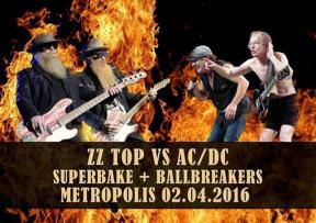 ZZ TOP vs AC/DC tribute večer u Metropolisu