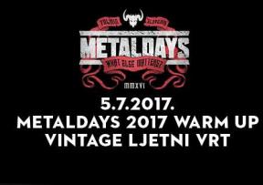 Metaldays Warm-up party u Vintage Vrtu uz DJ Knežu