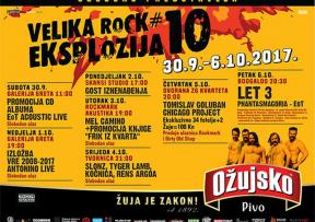 Poznat je kompletan raspored Velike rock eksplozije #10