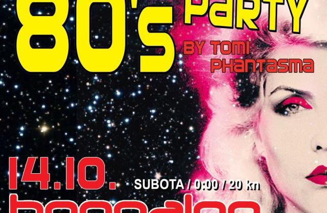 80's party nakon koncerta Paradise Lost