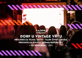 DORF u Vintage vrtu - zanimljive projekcije glazbenih dokumentaraca
