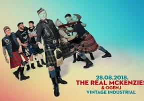 The Real McKenzies u Vintage Industrial Baru