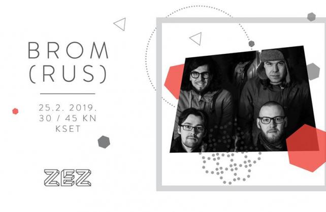 Avangardni ruski bend Brom na zagrijavanju za ZEZ