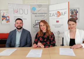 Hrvatska diskografska udruga i Udruga ZAPRAF sklopile novu suradnju s portalom Studentski.hr
