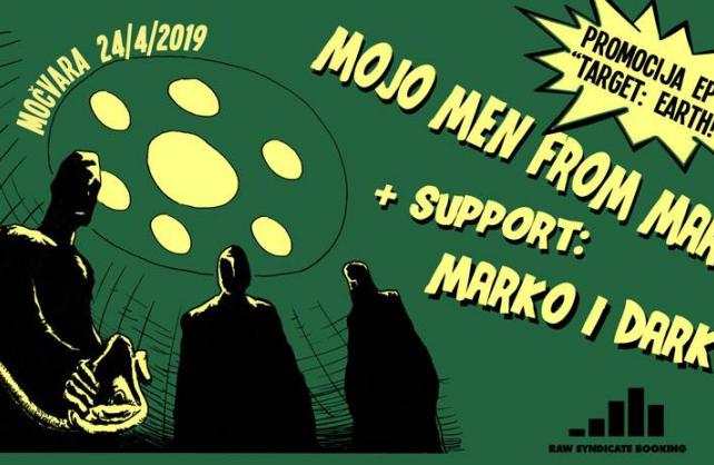 Mojo Men From Mars uskoro u Močvari